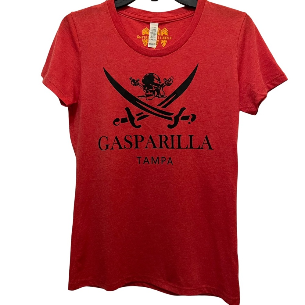 Empire Street Style Gasparilla Tampa Pirate Red T-Shirt NWOT Size Small